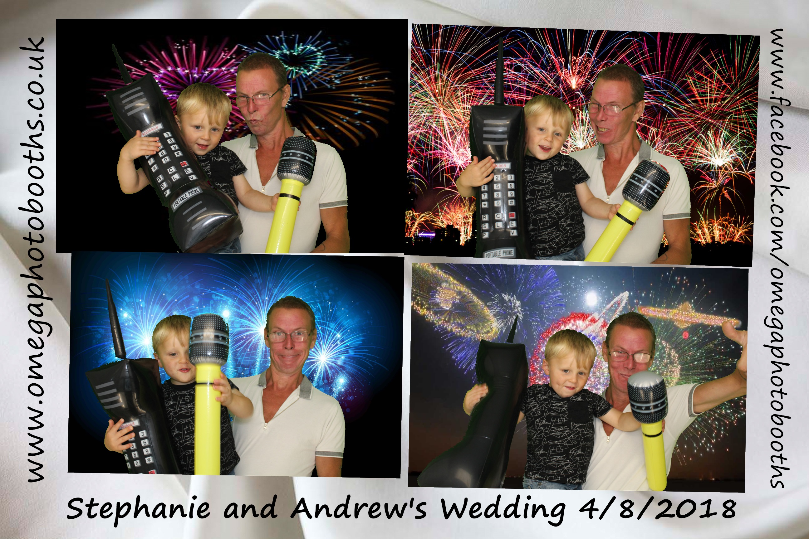 Stephanie and Andrew's Wedding | View more photos from the event at gallery.omegaphotobooths.co.uk/u/Omega-Photobooths/Stephanie-and-Andrews-Wedding